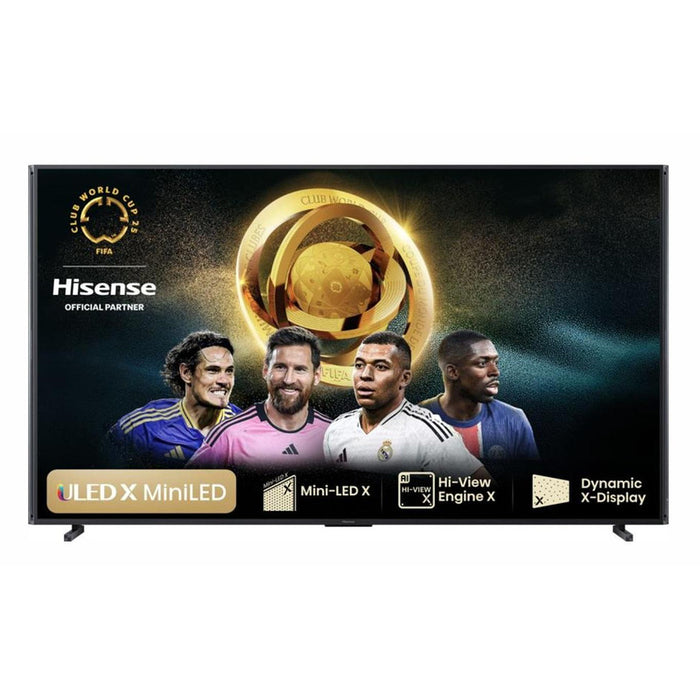 Hisense, 110''  UXNQ,Mini-LED, FALD, 144Hz, Quantum Dot, Vidaa, ADS, Black