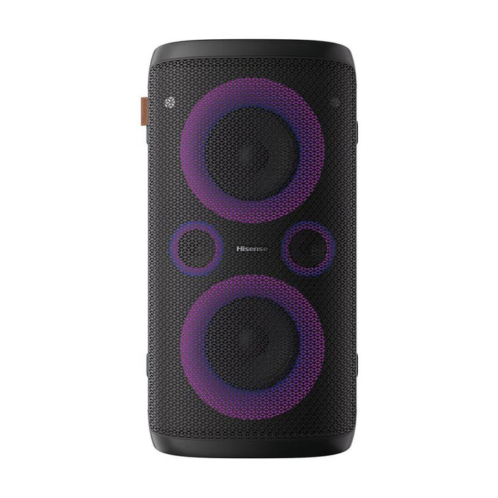 Hisense Party Storm 1 Bluetooth Speaker, Wireless Microphones - Black