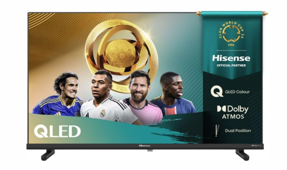 Hisense 40" A5Q, Full HD 1920x1080, QLED, Quantum Dot, HDR, HLG, DTS HD, Light Sensor, Dolby Audio, Smart TV, WiFi, WiFi Direct, 2xHDMI, 2xUSB, LAN, CI+, DVB-T2/C/S2, Black