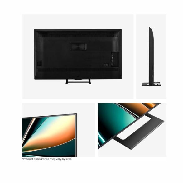 Hisense 50" U7Q, 4K Ultra HD 3840x2160, ULED, FALD, Quantum Dot, 144Hz, IPS, HDR 10+, HLG, Dolby Vision IQ, Dolby Atmos, Smart TV, WiFi 5GHz, WiFi Direct, BT, Anyview Cast, 4xHDMI, 2xUSB, LAN, CI+, DVB-T2/C/S2, Black