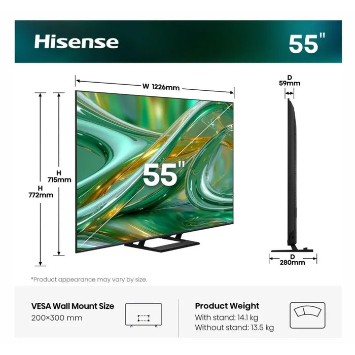Hisense 55E8S TV