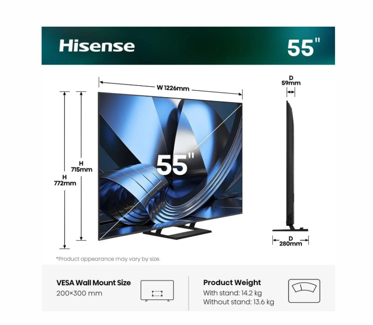Hisense 55U7SE TV
