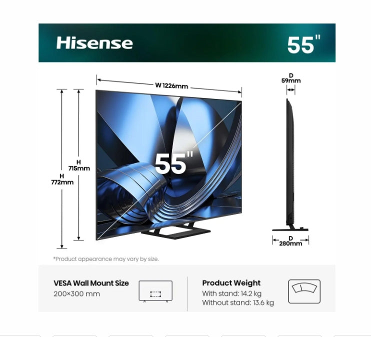Hisense 55U7SE TV