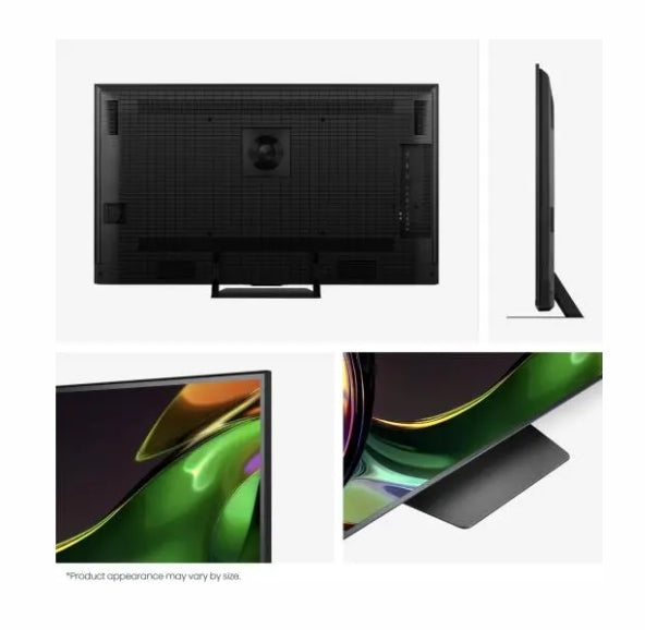 Hisense 55" UR8S, 4K Ultra HD 3840x2160, RGB Mini Led , DLED, Quantum Dot, 180Hz, IPS, HDR 10+, HLG, Dolby Vision IQ, Dolby Atmos, Smart TV,Light Sensor,WiFi 6eGHz, WiFi Direct, BT,2x10 W + 20 W + 2x5 W, Anyview Cast, 4xHDMI, 2xUSB, LAN, CI+, DVB-T2/C/S2
