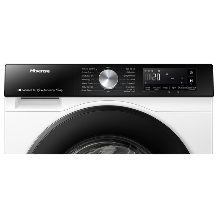 Washing Machine with Dryer HISENSE WD3S9045BW3 1400 rpm, INVERTER MOTOR