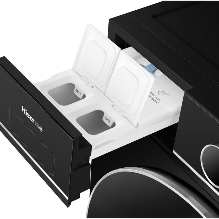 Washer Dryer HISENSE WD5I1045BBQ 10.5 kg, DRYING CAPACITY 6.0 kg, 1400 rpm, INVERTER MOTOR