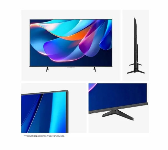 Hisense 65" A6S, 4K Ultra HD 3840x2160, DLED, DFA, Precision Colour, HDR 10+, HLG, Dolby Vision, DTS Virtual X, Smart TV, WiFi, BT, Light Sensor, Gaming Mode, 1xHDMI2 eArc, 3xHDMI, 2xUSB, LAN, CI+, DVB-T2/C/S2, Black