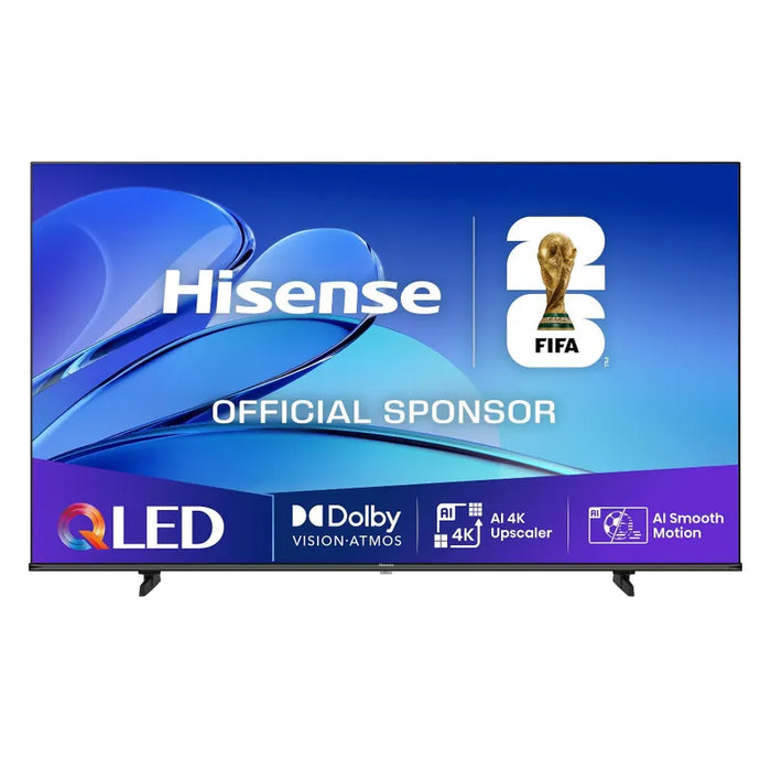 Hisense 65" E7Q, 4K Ultra HD 3840x2160, QLED, Quantum Dot, HDR 10+, HLG, Dolby Vision, DTS Virtual X, Smart TV,Light Sensor,WiFi Direct, BT, Anyview Cast, 3xHDMI, 2xUSB, LAN, CI+, DVB-T2/C/S2, Black