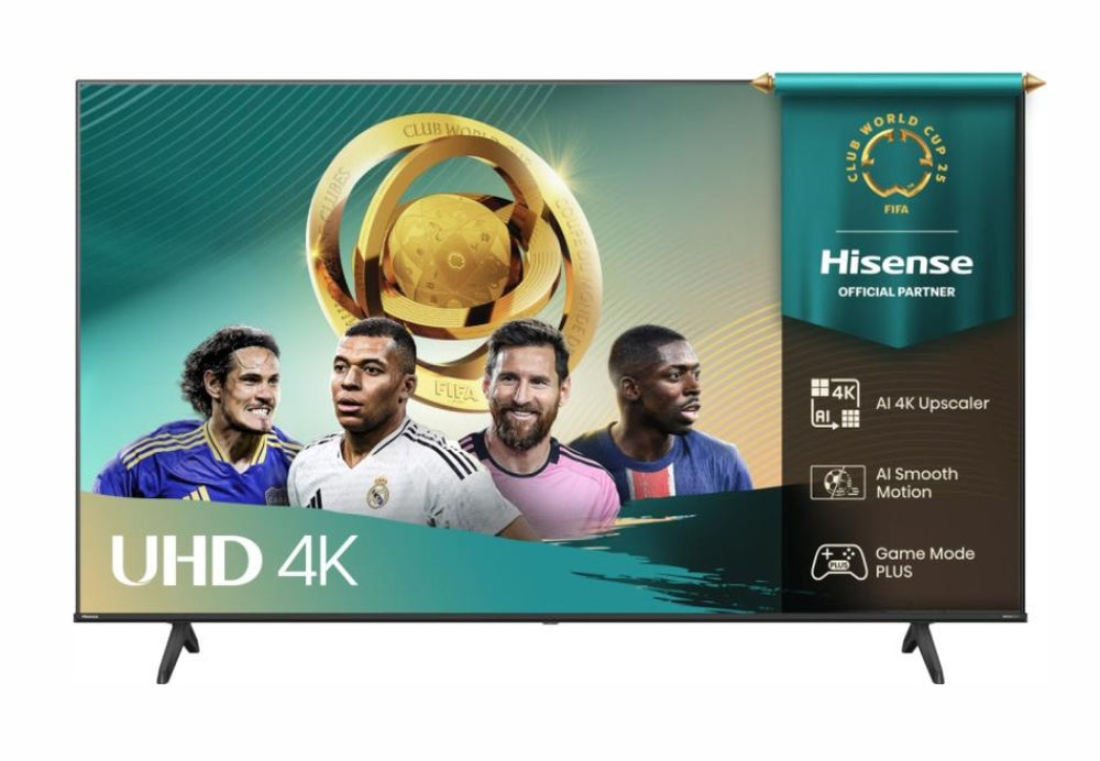 Hisense 75" A6Q, 4K Ultra HD 3840x2160, DLED, DFA, Precision Colour, HDR 10+, HLG, Dolby Vision,Light sensor, Smart TV, WiFi, BT, AnyView Cast, Gaming Mode, 1xHDMI2 eArc, 3xHDMI, 2xUSB, LAN, CI+, DVB-T2/C/S2, Black