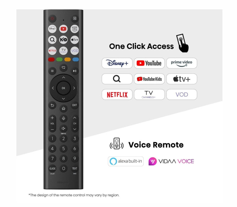 Hisense 85" A6Q, 4K Ultra HD 3840x2160, DLED, DFA, Precision Colour, HDR 10+, HLG, Dolby Vision, DTS Virtual X, Smart TV, WiFi, Light Sensor, Gaming Mode, 1xHDMI2 eArc, 3xHDMI, 2xUSB, LAN, CI+, DVB-T2/C/S2, Black