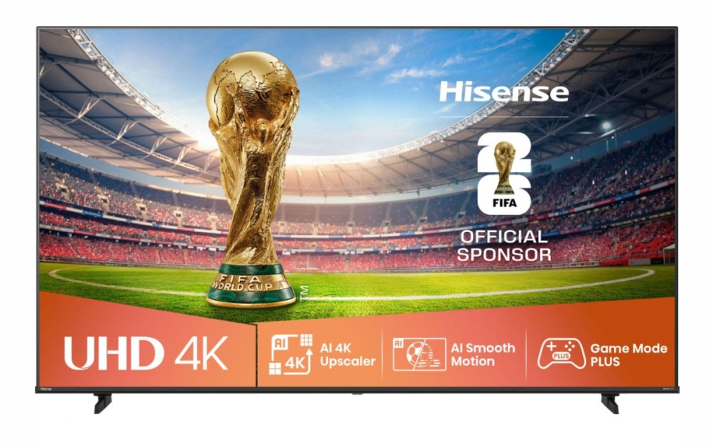 Hisense 85" A6Q, 4K Ultra HD 3840x2160, DLED, DFA, Precision Colour, HDR 10+, HLG, Dolby Vision, DTS Virtual X, Smart TV, WiFi, Light Sensor, Gaming Mode, 1xHDMI2 eArc, 3xHDMI, 2xUSB, LAN, CI+, DVB-T2/C/S2, Black