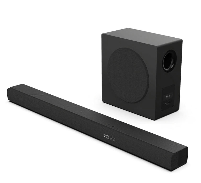 Hisense HS3100, 6-speaker surround sound system, 480W Total Output Power,6.5їWireless subwoofer, Rear surround speakers, Dolby Digital Plus and DTS Virtual:X, EzPlay and Bluetooth 5.3,Black