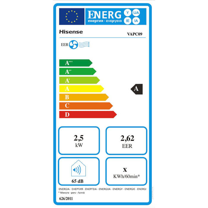 Air Conditioning Hisense VAPC09