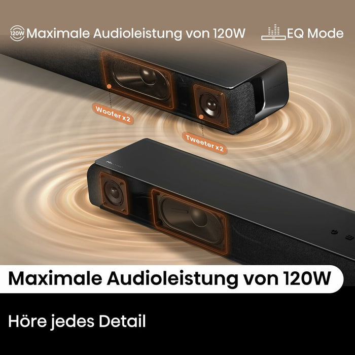 Soundbar Hisense HS1000     120W Black 120 W