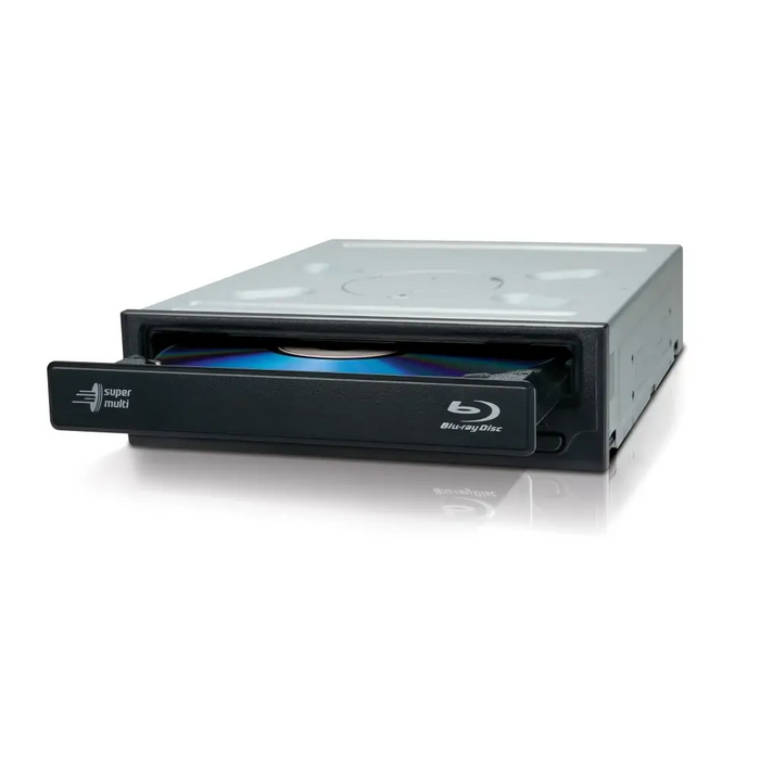 Hitachi-LG BH16NS55 Internal Super Multi Blu-Ray Rewriter SATA M-Disk&BDXL Support Bulk Black - BLUE-RAY