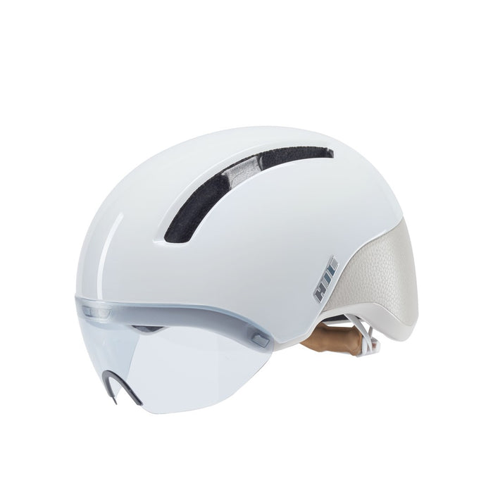 HJC CALIDO PLUS White, Grey Cycling Helmet, PEARL WHITE GREY, Size M