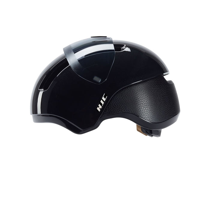 HJC CALIDO PLUS Black Cycling Helmet, METAL BLACK, Size S