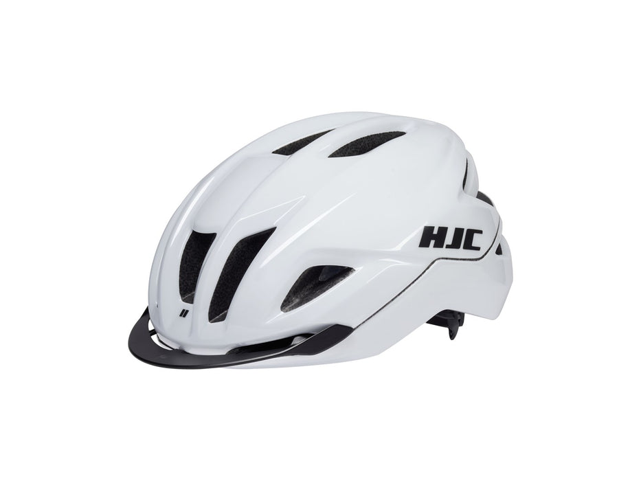 HJC CROSSER White Cycling Helmet, WHITE, Size M