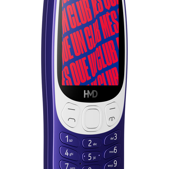 Mobile phone GSM HMD BARCA 3210 DS BLAU 2.40 ", REAR CAMERA 2.00 MPx