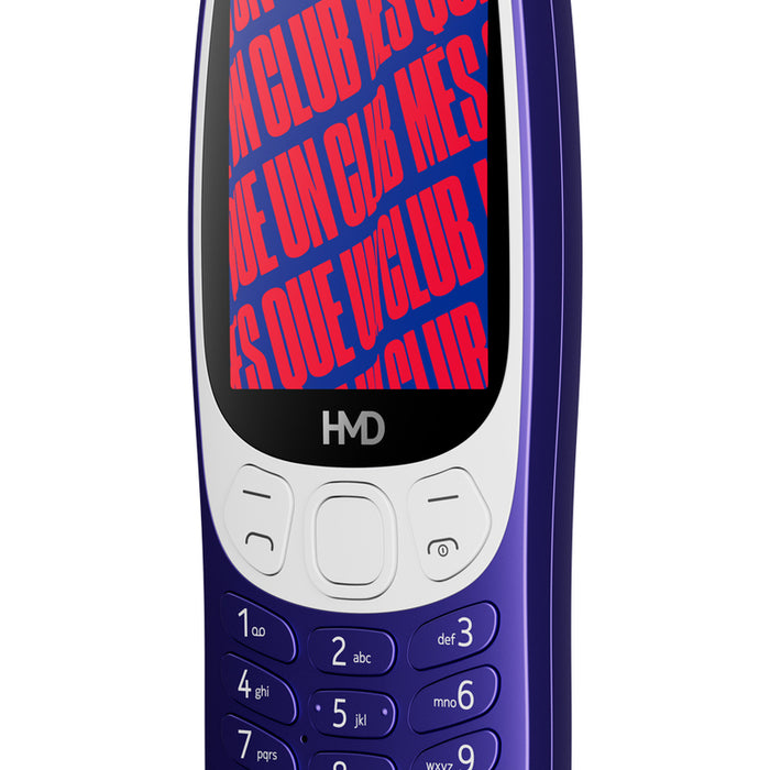 Mobile phone GSM HMD BARCA 3210 DS BLAU 2.40 ", REAR CAMERA 2.00 MPx