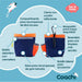 Holdall Coachi Train & Treat Blue Coral - Домашни Животни<<<Дом Градина<<<BigBuy&&&Купички за храна и вода<<<Домашни