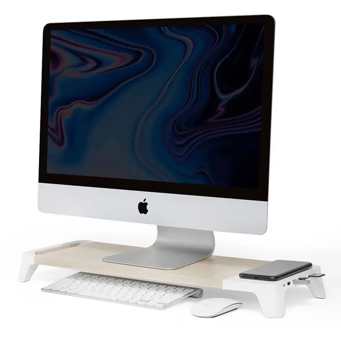 Holder Pout POUT-02401-W White - Monitor standsAEU-PPM<<<Articles improvng ergonomics