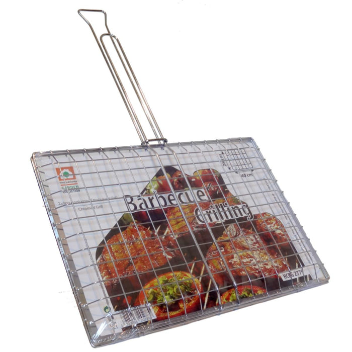 GRILL 40/28/60CM CHROME