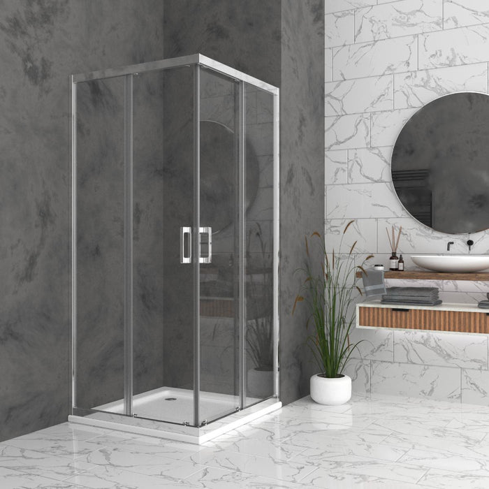 SHOWER CABIN SIENA 80X100X190 CHROME