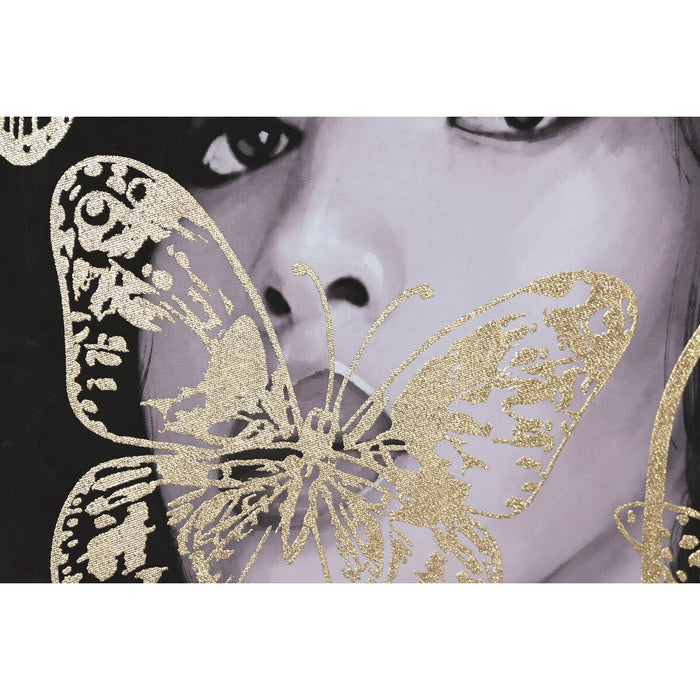 Canvas Home ESPRIT Pinewood Canvas 70 x 3,7 x 100 cm