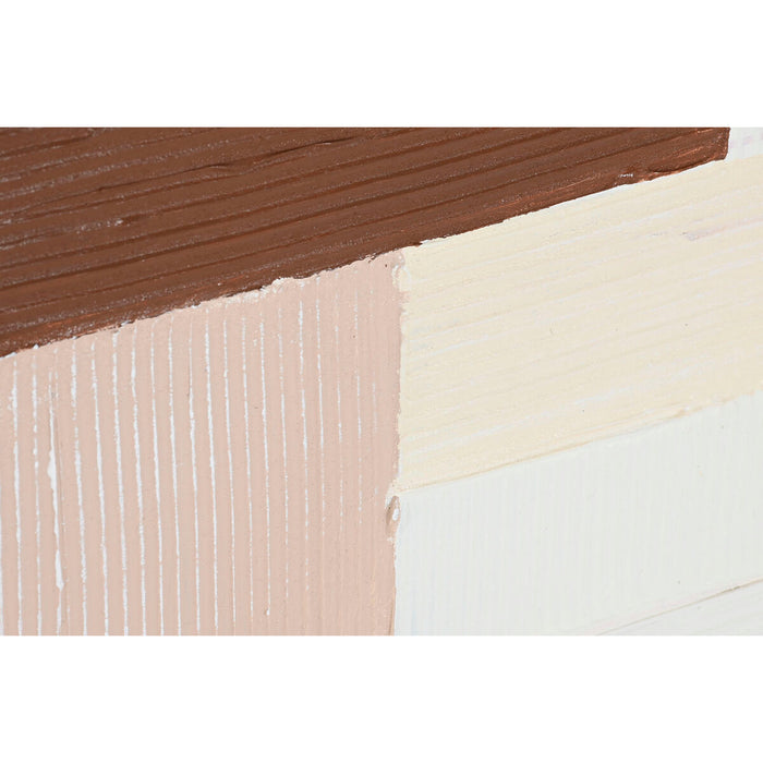 Canvas Home ESPRIT Pinewood Canvas 82 x 4,5 x 102 cm 82,2 x 4,5 x 102 cm