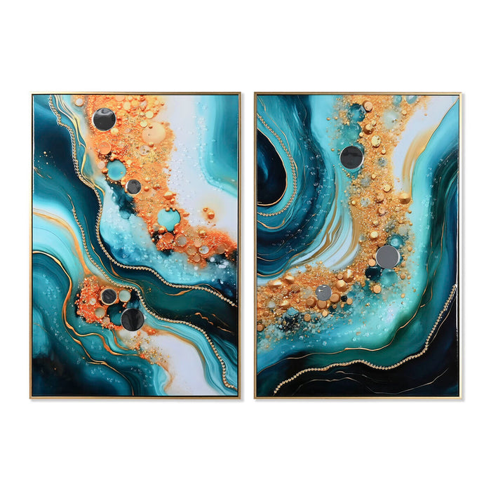 Canvas Home ESPRIT polystyrene Canvas 62 x 4 x 92 cm