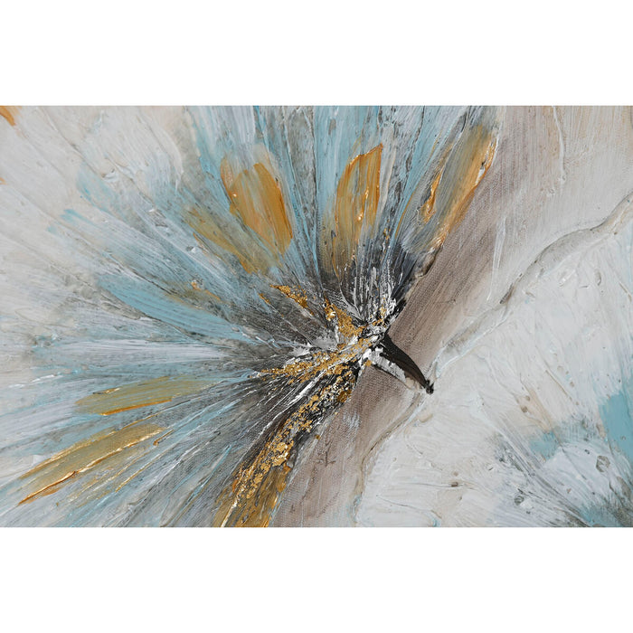 Canvas Home ESPRIT Canvas MDF Wood 120 x 3 x 60 cm