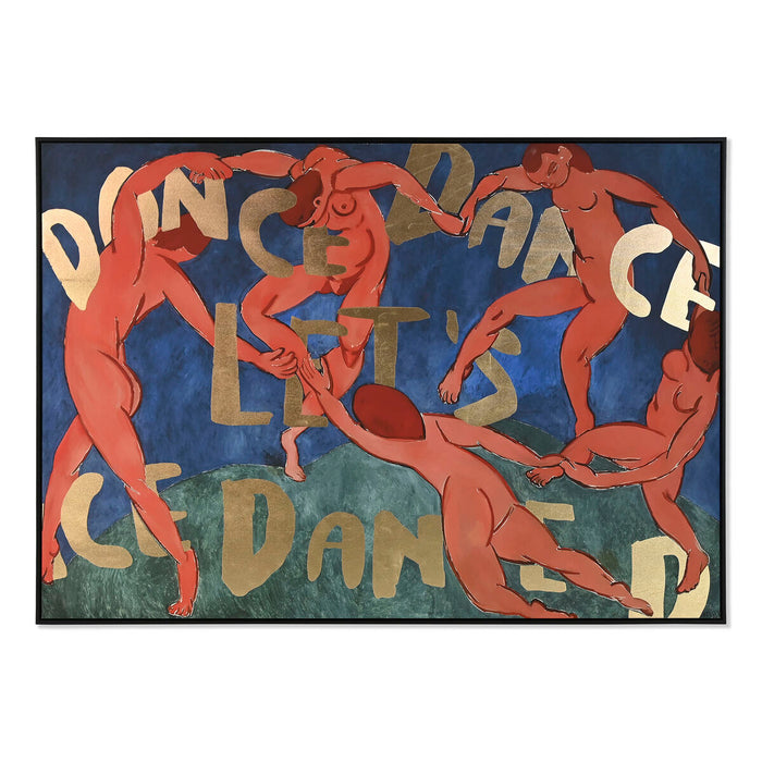 Canvas Home ESPRIT polystyrene Canvas 140 x 4 x 100 cm