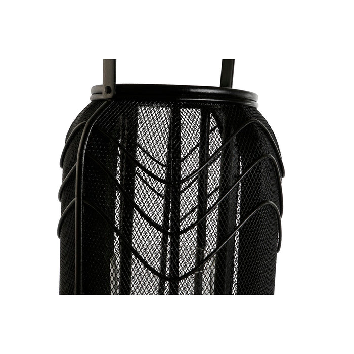 Candleholder Home ESPRIT Black Metal 21,5 x 21,5 x 43,5 cm