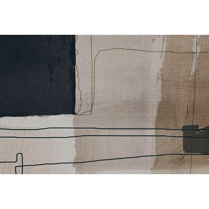 Canvas Home ESPRIT Velvet Canvas 83 x 4 x 123 cm