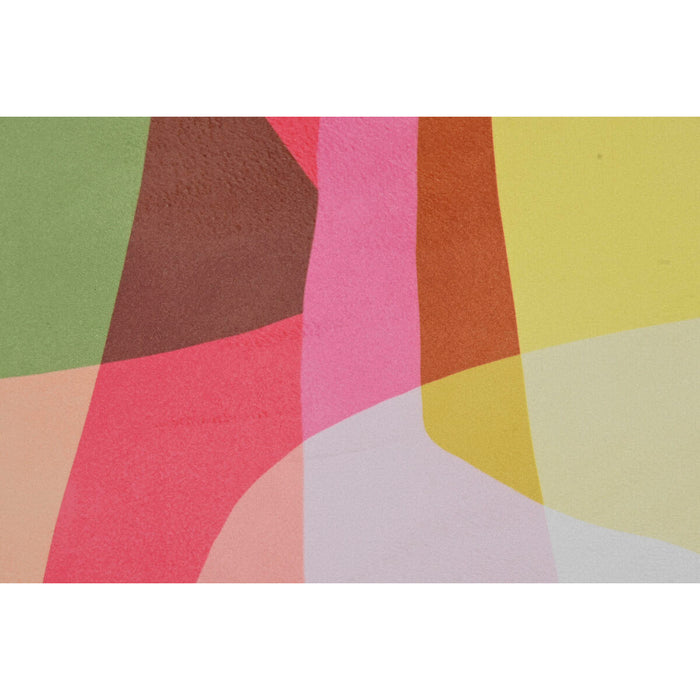 Canvas Home ESPRIT Velvet Canvas 63 x 3 x 83 cm