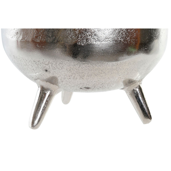Centerpiece Home ESPRIT Silver Aluminium 21 x 21 x 25 cm