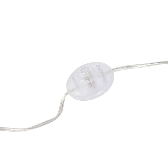 Floor Lamp Home ESPRIT White Silver 50 W 220 V 35 x 35 x 150 cm (3 Pieces)