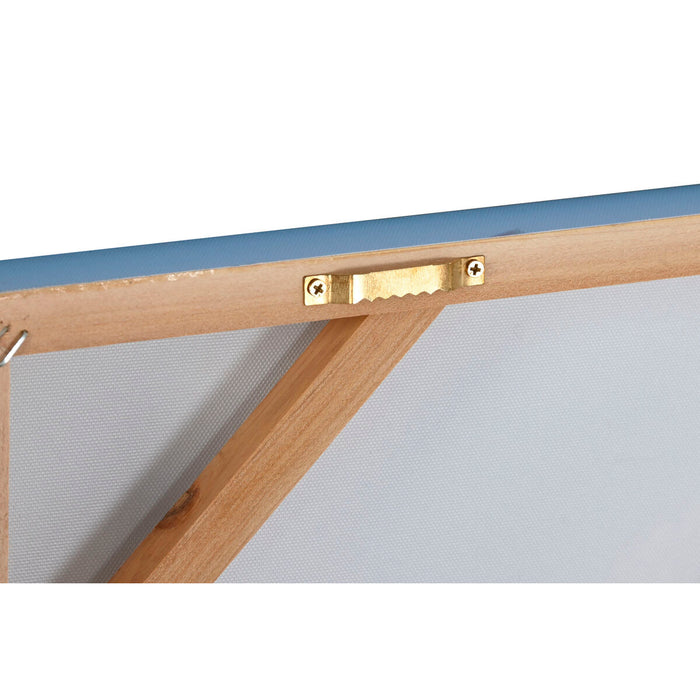 Canvas Home ESPRIT Fir Canvas 80 x 3 x 80 cm