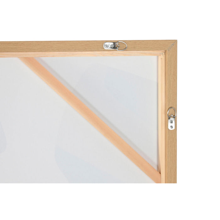 Canvas Home ESPRIT White Brown Black Beige Abstract Urban 100 x 4 x 140 cm (2 Units)