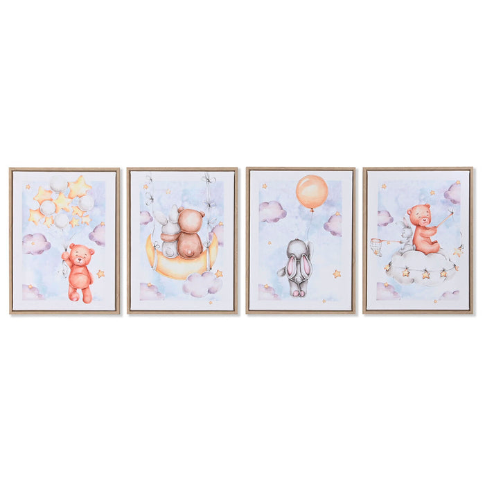 Canvas Home ESPRIT polystyrene Canvas 30 x 2 x 40 cm