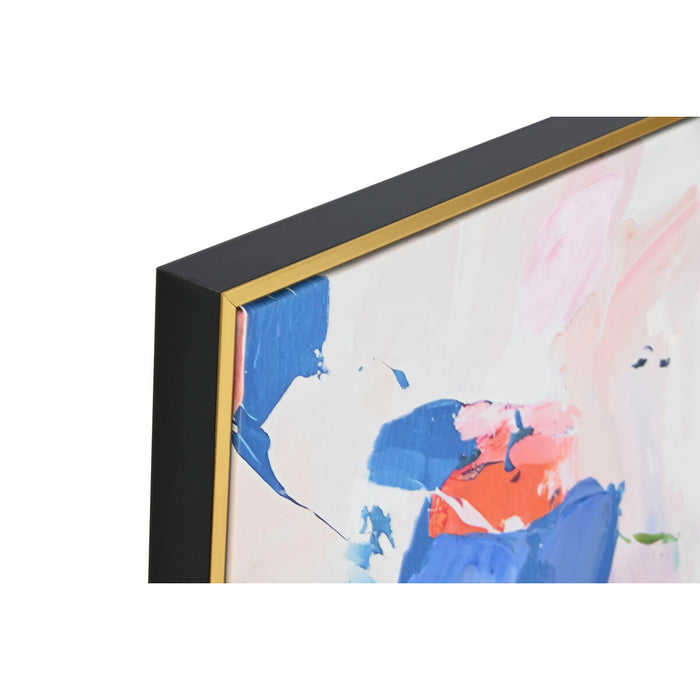 Canvas Home ESPRIT Abstract Urban 122,5 x 3,5 x 82,5 cm (2 Units)