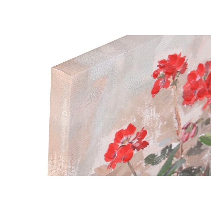 Canvas Home ESPRIT Fir Canvas 40 x 3 x 50 cm