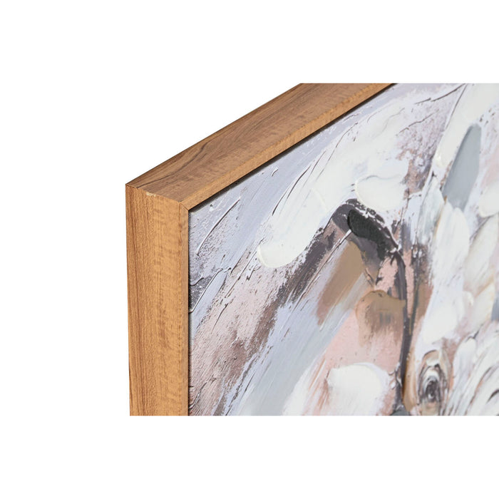 Canvas Home ESPRIT polystyrene Canvas 80 x 3,5 x 80 cm