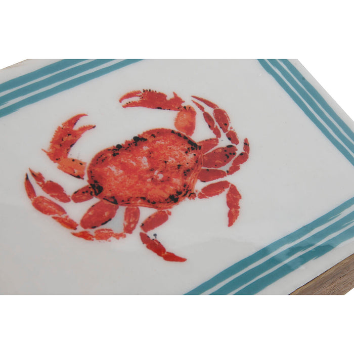 Jewelry box Home ESPRIT Multicolour Mango wood 25 x 17,5 x 8 cm (2 Units)