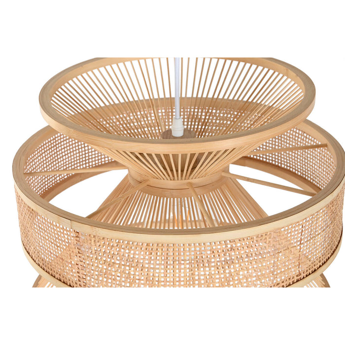 Ceiling Light Home ESPRIT Brown Bamboo 50 W 40 x 40 x 30 cm