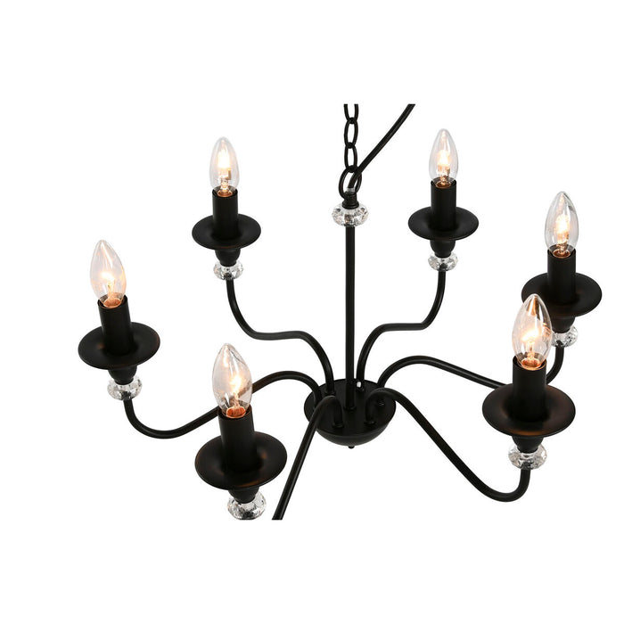Ceiling Light Home ESPRIT Black Metal 25 W 54 x 54 x 46 cm
