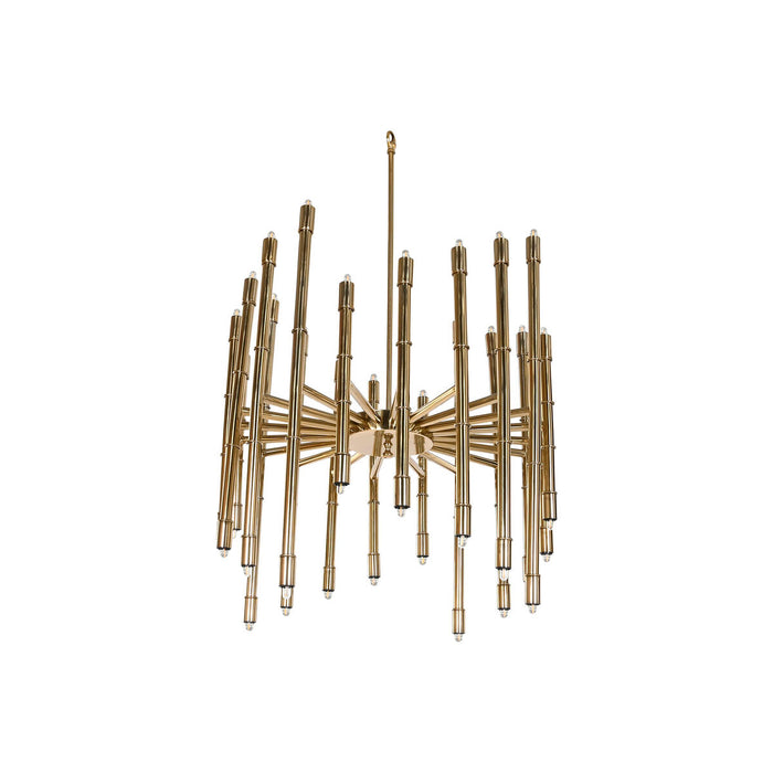 Ceiling Light Home ESPRIT Golden Metal Steel 74 x 74 x 138 cm