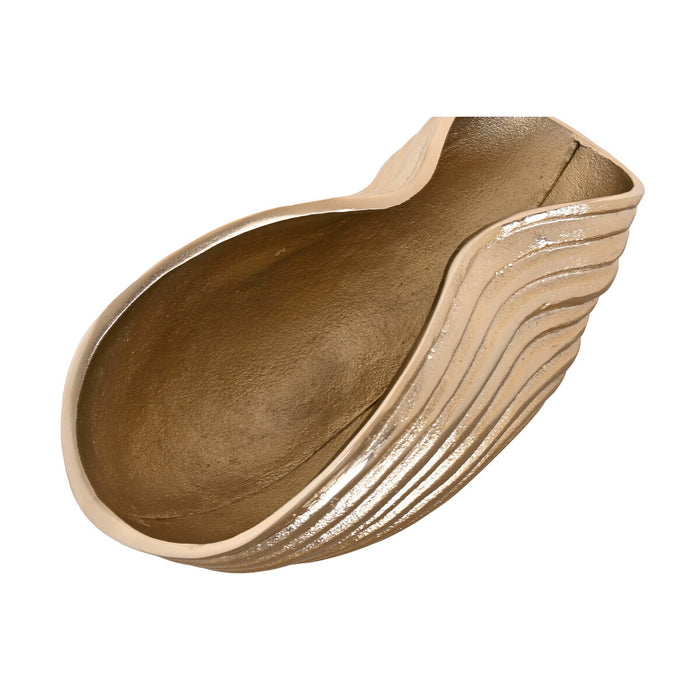 Centerpiece Home ESPRIT Golden Aluminium 30 x 16 x 14 cm