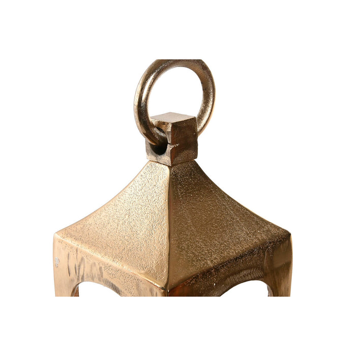 Lantern Home ESPRIT Golden Aluminium Crystal Arab 14 x 14 x 65 cm